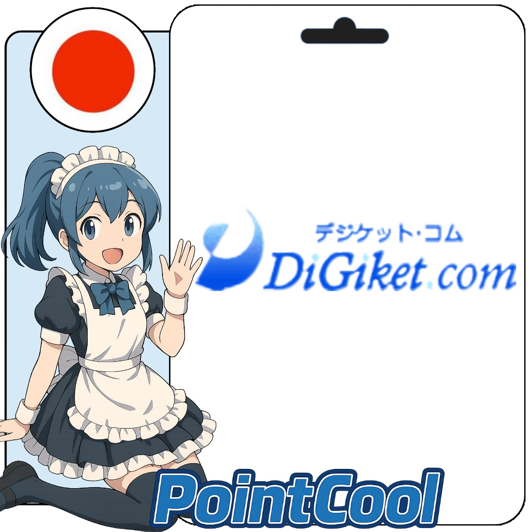 DiGiket.com (Japan)【Point Card Code】