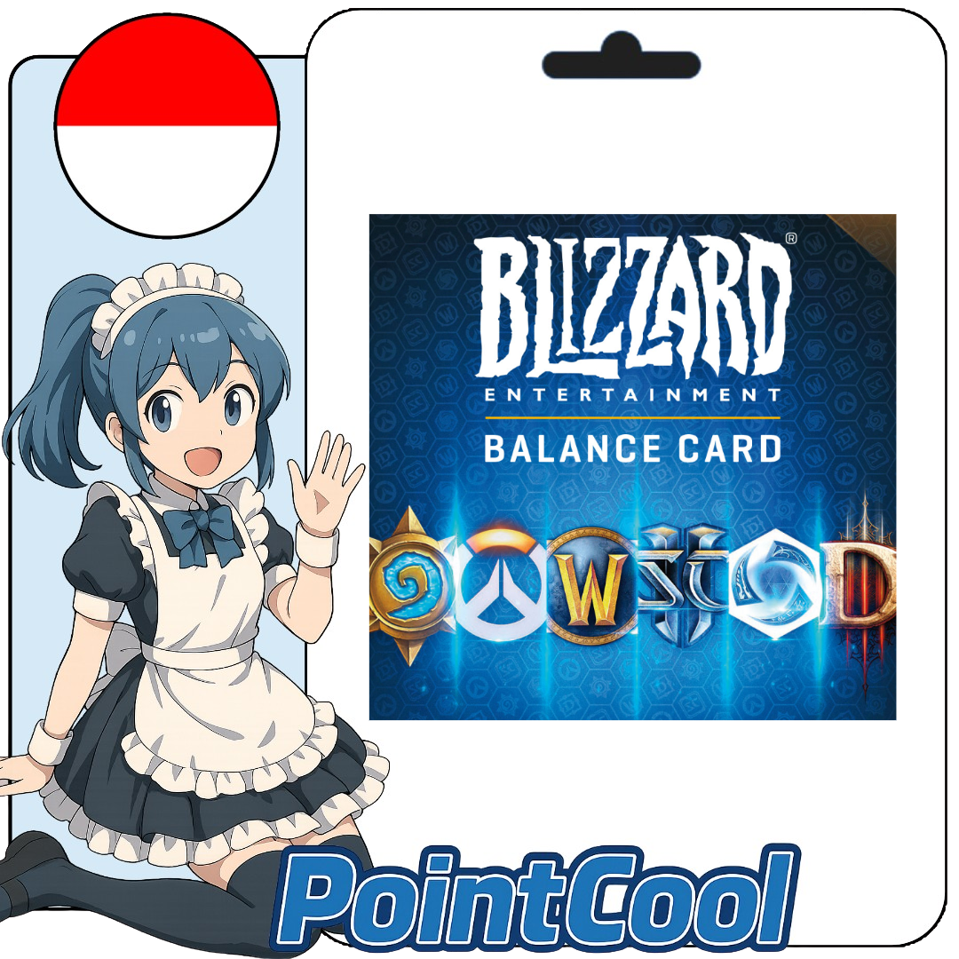 暴雪 Battle.net 戰網卡 (印尼)【點數卡序號】