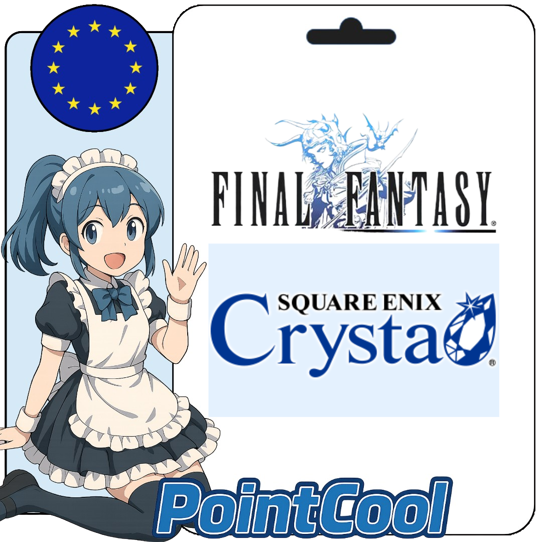 Crysta 水晶幣 FINAL FANTASY XIV FF14 點數/月卡 (歐洲)【點數卡序號】【帳密代儲】