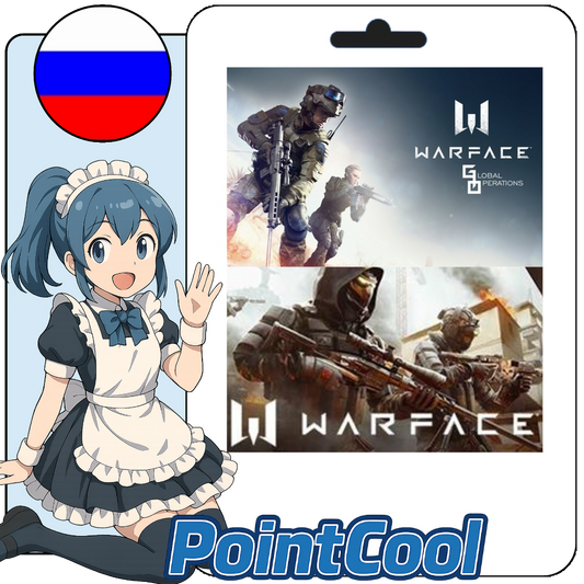 Warface 戰爭前線 STEAM/EPIC端 (俄羅斯)【點數卡序號】