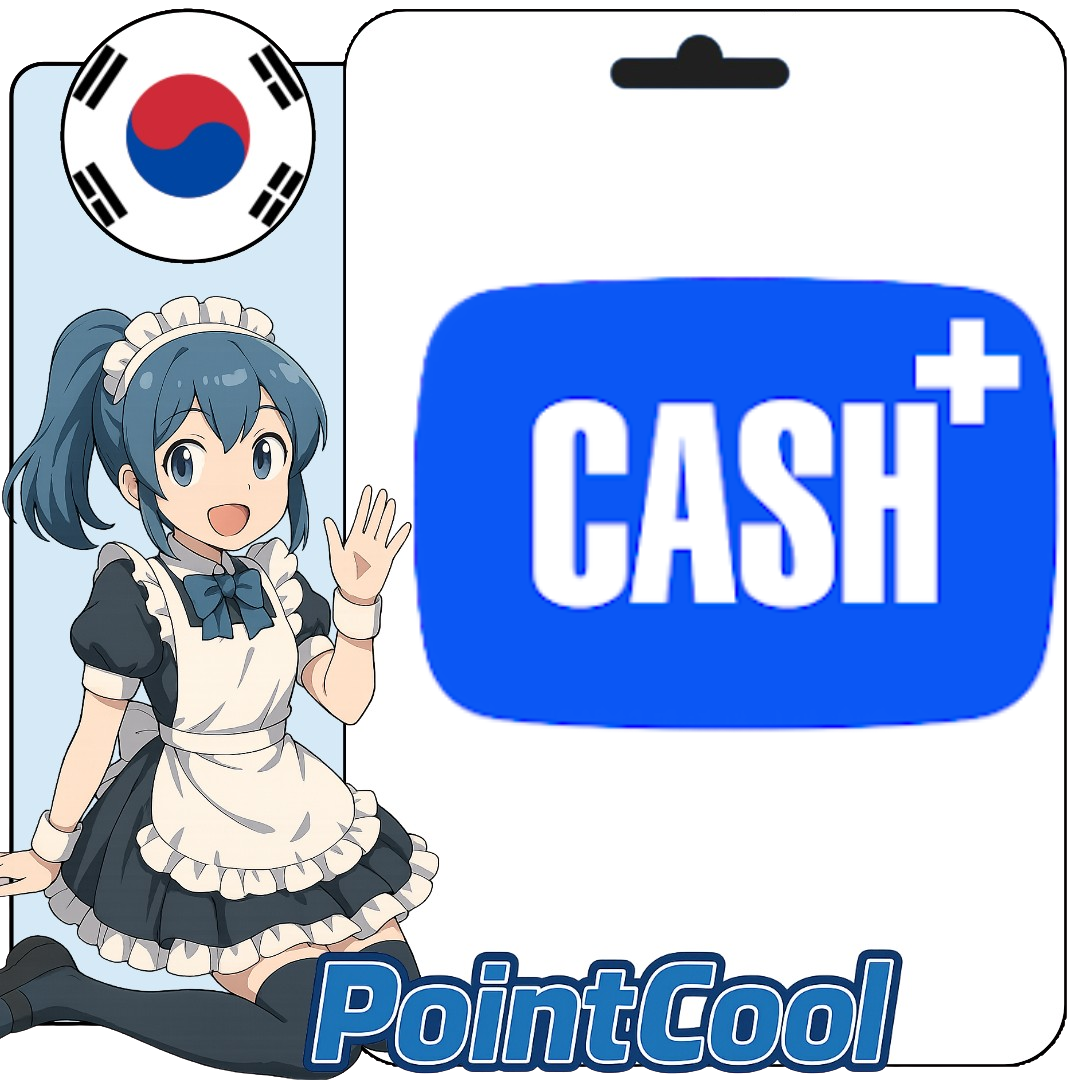 Cash Plus 캐시플러스(Korea)【Point Card Code】
