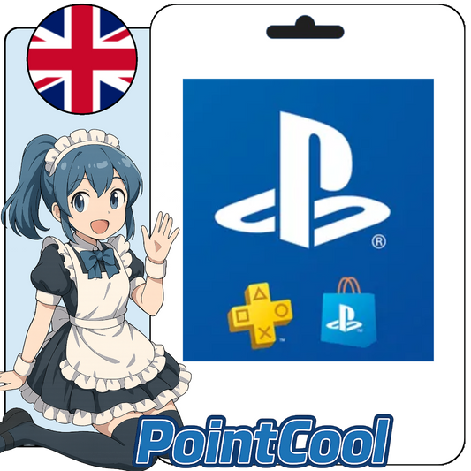 Rangkaian PlayStation PSN PS4 PS5 (英國)【點數卡序號】