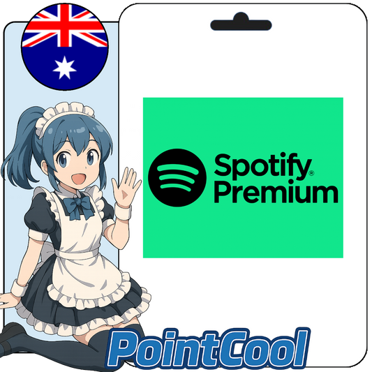 Spotify (澳洲)【點數卡序號】