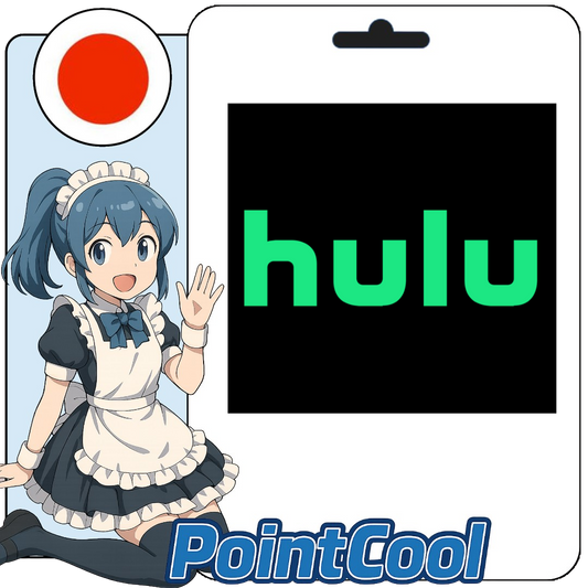 Hulu (日本)【帳密代儲】【點數卡序號】