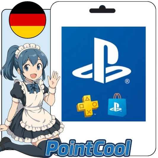 Rangkaian PlayStation PSN PS4 PS5 (德國)【點數卡序號】