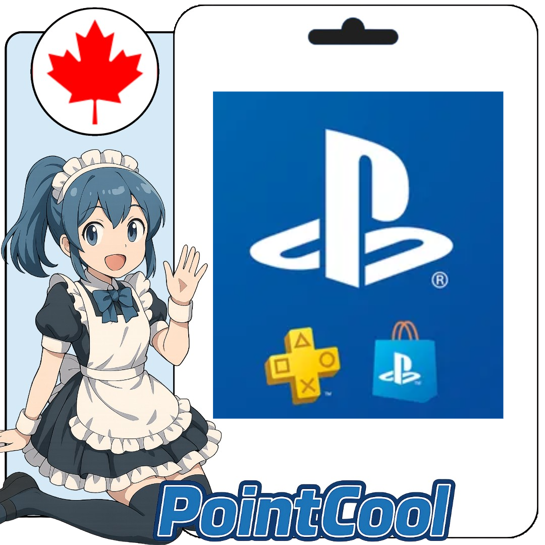 Rangkaian PlayStation PSN PS4 PS5 (加拿大)【點數卡序號】