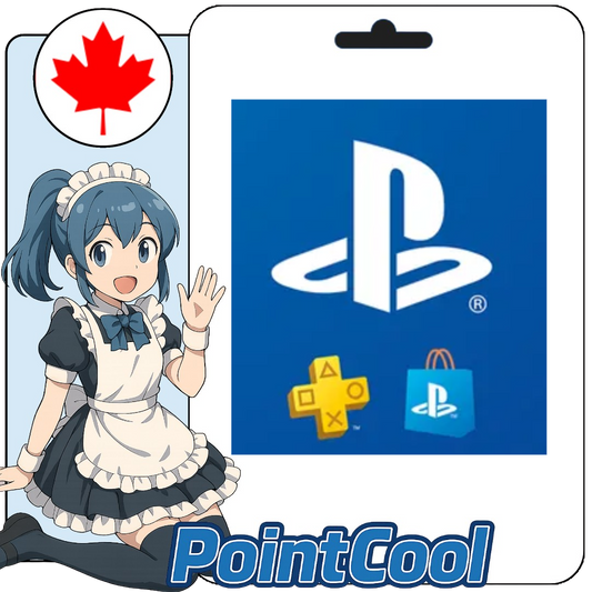 Rangkaian PlayStation PSN PS4 PS5 (加拿大)【點數卡序號】