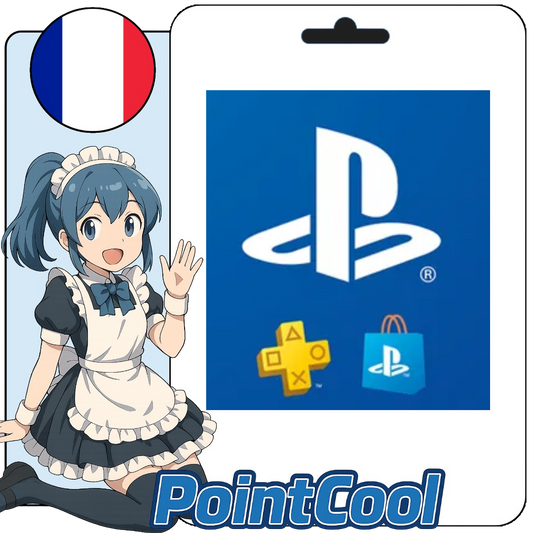 Rangkaian PlayStation PSN PS4 PS5 (法國)【點數卡序號】