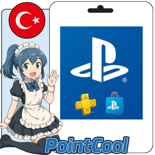 Rangkaian PlayStation PSN PS4 PS5 (土耳其)【點數卡序號】