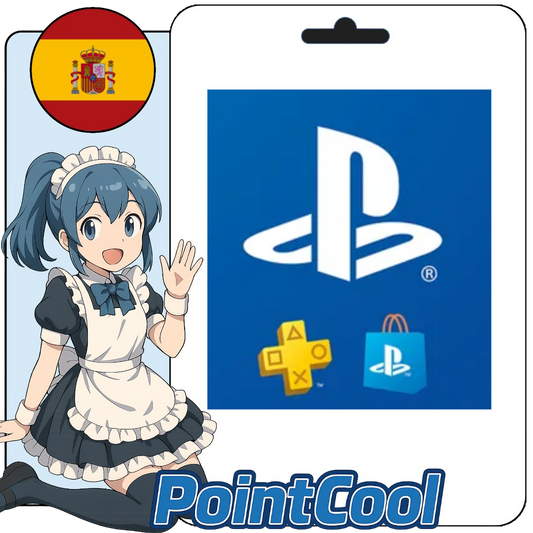 Rangkaian PlayStation PSN PS4 PS5 (西班牙)【點數卡序號】