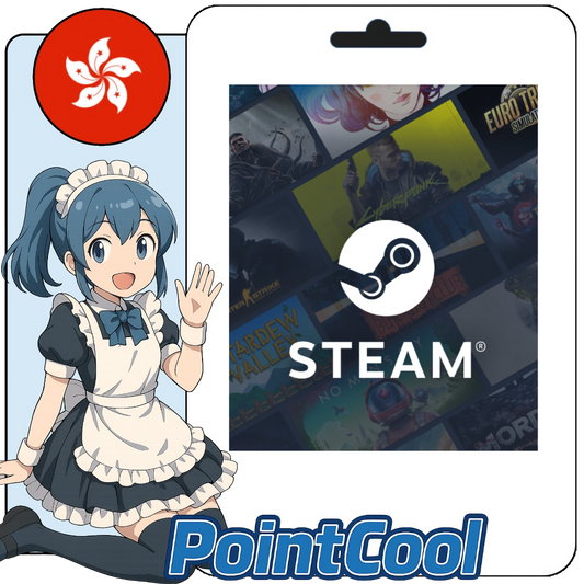 Steam Wallet Steam Card (Hong Kong) [Point Card Serial Number]
