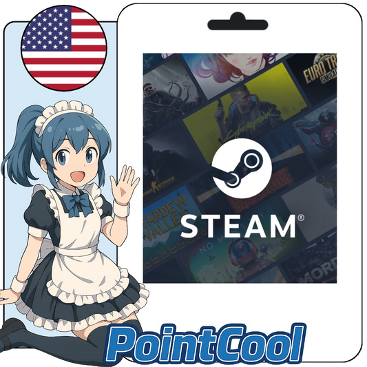 Steam Wallet Steam Card (US) [Point Card Serial Number]