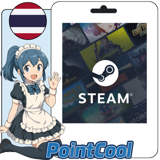 Steam Wallet Steam Card (Thailand) [Point Card Serial Number]