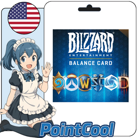 暴雪 Battle.net 戰網卡 (美國)【點數卡序號】