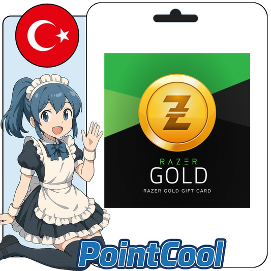 Razer Gold 雷蛇點數卡 (土耳其)【點數卡序號】
