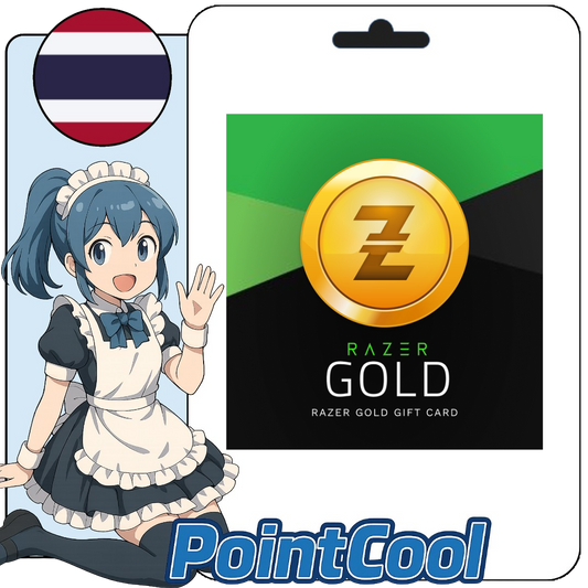 Razer Gold 雷蛇點數卡 (泰國)【點數卡序號】