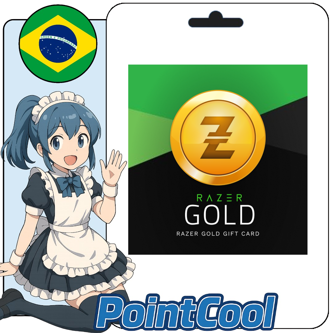 Razer Gold 雷蛇點數卡 (巴西)【點數卡序號】