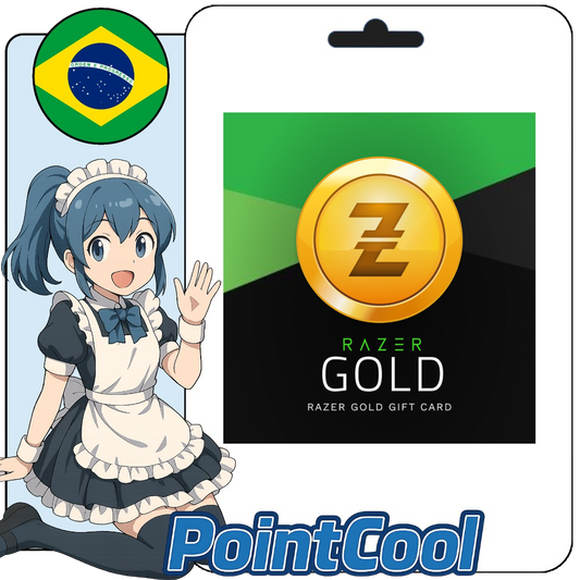 Razer Gold 雷蛇點數卡 (巴西)【點數卡序號】