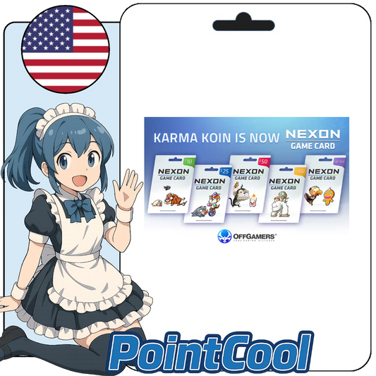 Kad Permainan Nexon (美國)【點數卡序號】