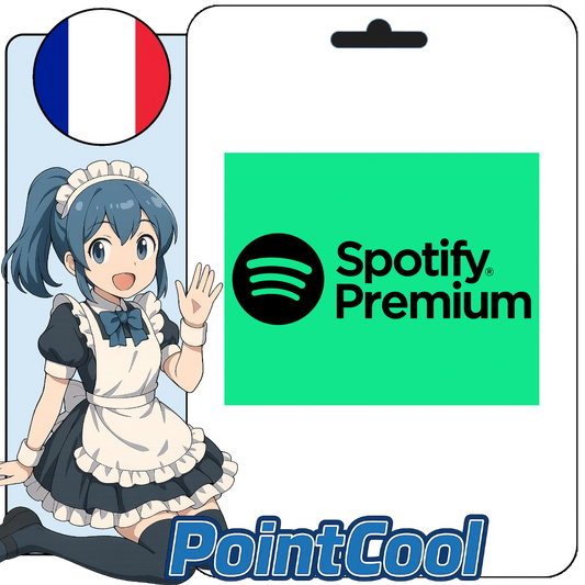 Spotify (法國)【點數卡序號】