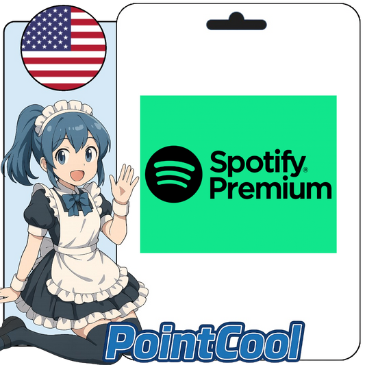 Spotify (美國)【點數卡序號】