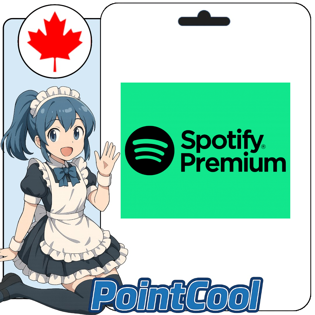 Spotify (加拿大)【點數卡序號】