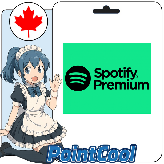 Spotify (加拿大)【點數卡序號】