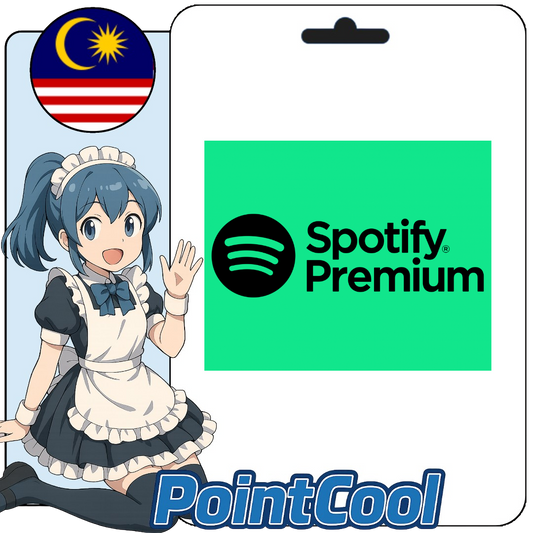 Spotify (馬來西亞)【點數卡序號】
