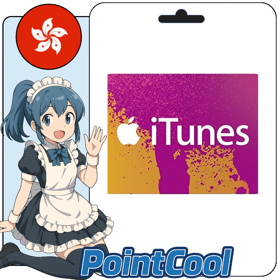 Apple iTunes App Store (Hong Kong)【Point Card Code】