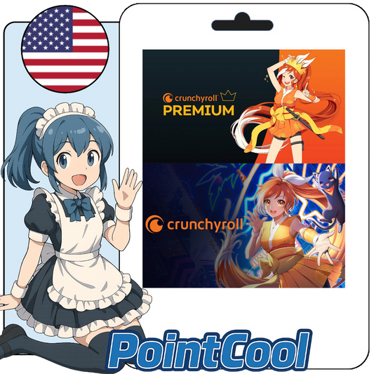Crunchyroll 會員 (美國)【點數卡序號】