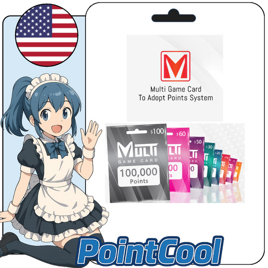 multi game card (美國)【點數卡序號】
