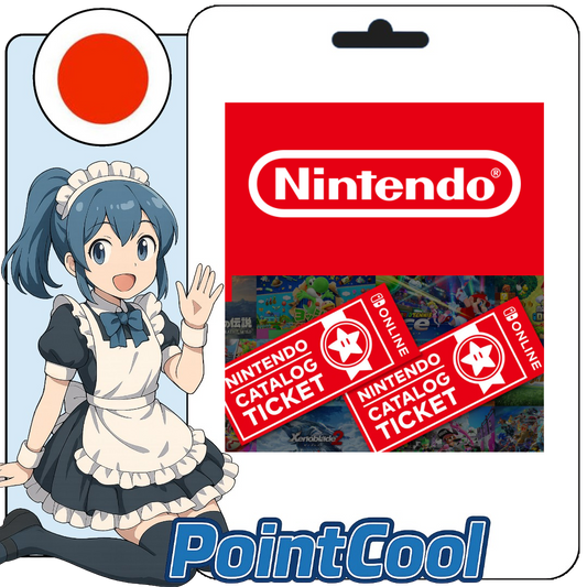 Nintendo Switch NS Game Redemption eShop Coupon (Japan) [Point Card Code]