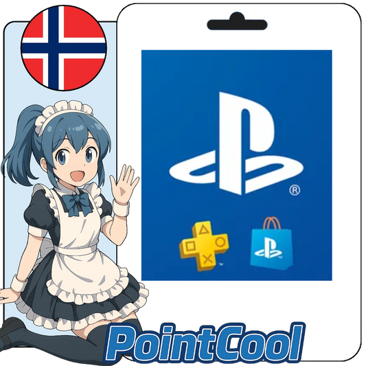 Rangkaian PlayStation PSN PS4 PS5 (挪威)【點數卡序號】